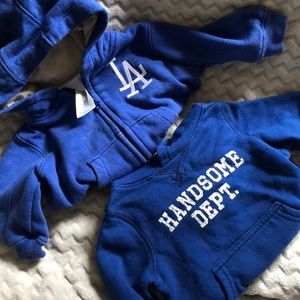 Blue hoodies bundle